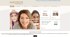 Desktop Screenshot of imedeen.se