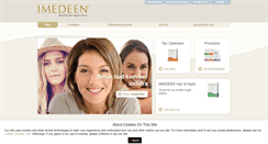 Desktop Screenshot of imedeen.dk
